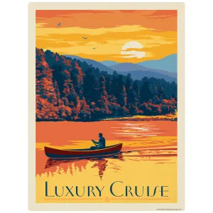 Luxury Cruise Canoe Decal