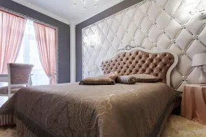 Luxury European Style Carving King Size Bed