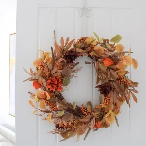 Luxury Large Autumn Foliage Wreath