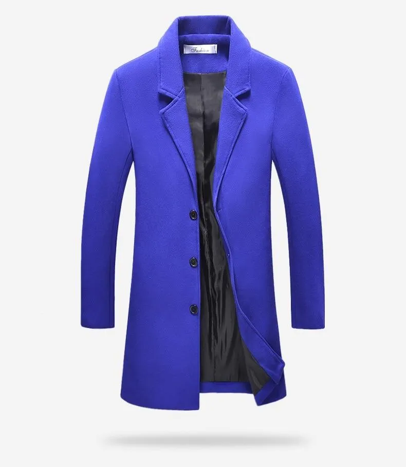 Luxury Thick Wool Trench Coat