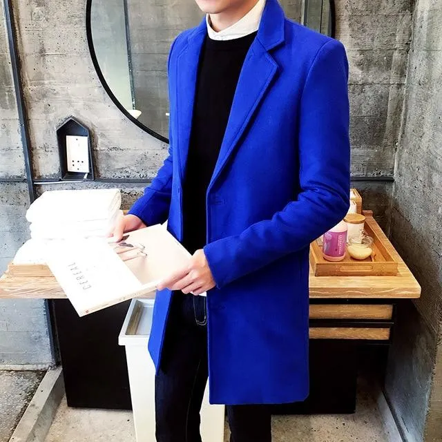 Luxury Thick Wool Trench Coat