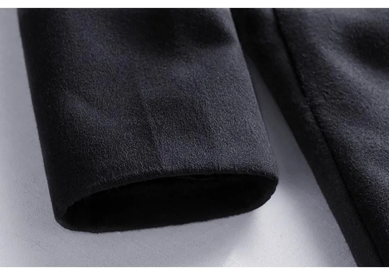 Luxury Thick Wool Trench Coat