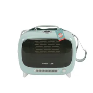 M-Pets Sixties TV Smart Pet Carrier (Blue)