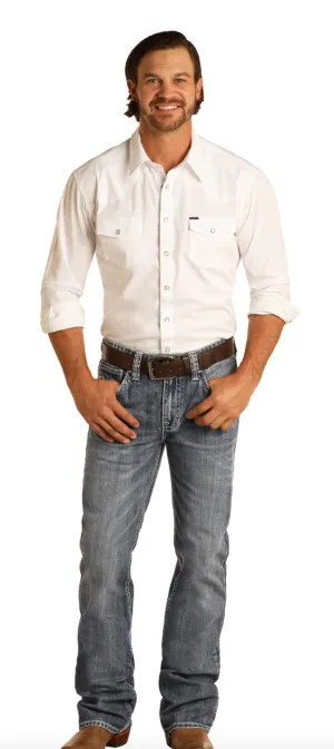 M0D9853 - Rock&Roll Denim Men's Double Barrel Bootcut Jean