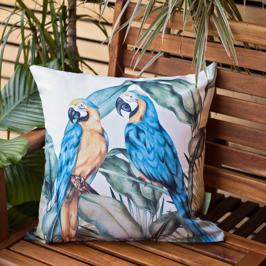 Macaw Cushion Cover "45cm x 45cm"