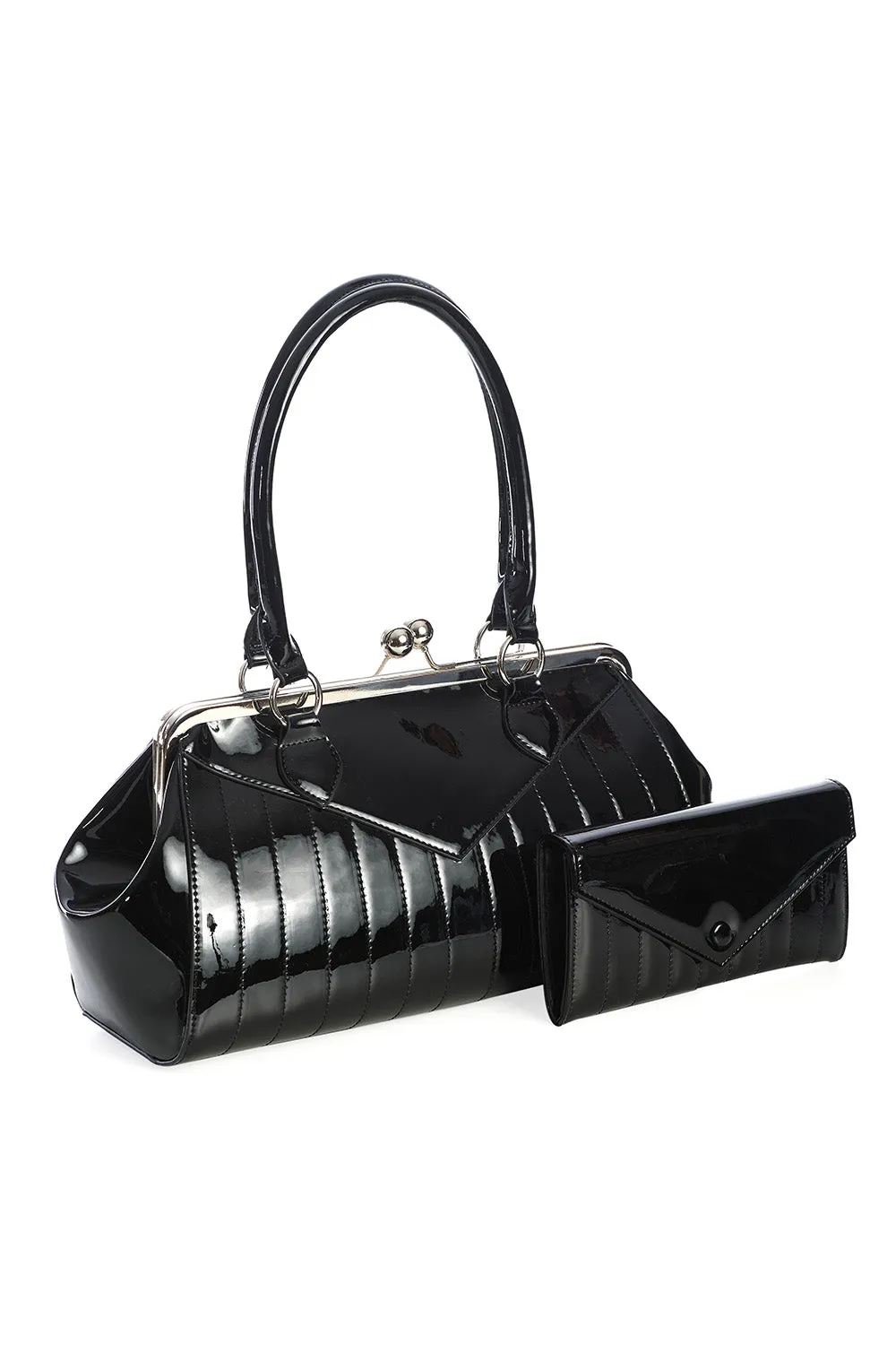 Maggie May Handbag in Black by Banned
