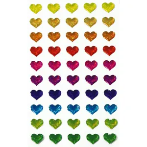 Maildor Cooky Stickers - Shimmering Hearts