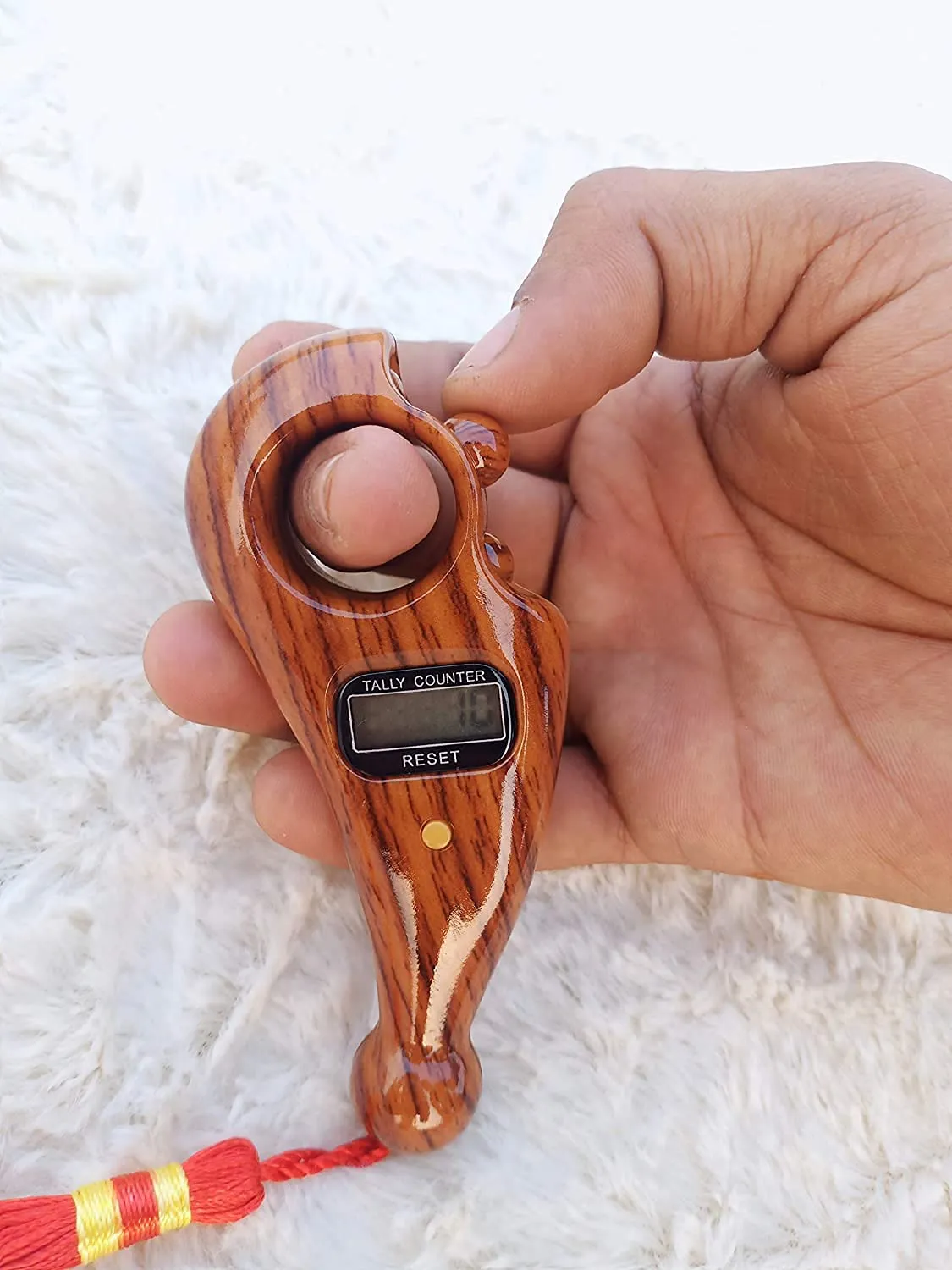 Mala Jaap Counter - Digital Finger Counter for Prayer