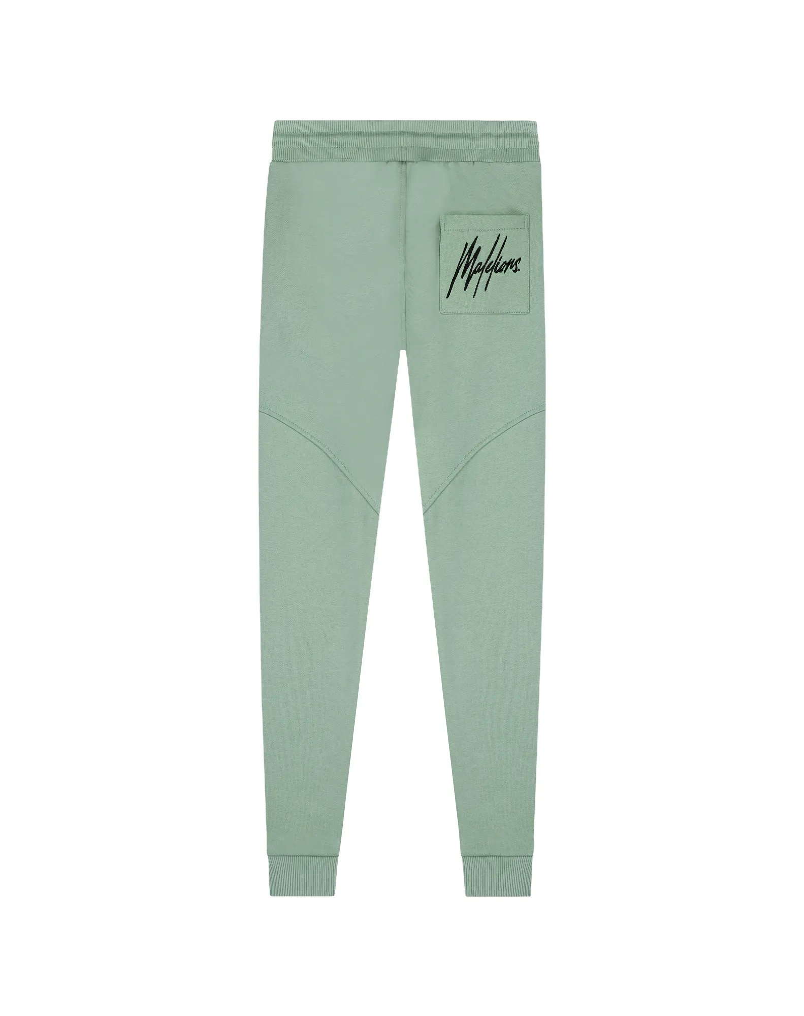 Malelions Junior Essentials Trackpants Dark Sage/Black