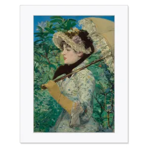 Manet - Jeanne (Spring) 11" x 14" Matted Print