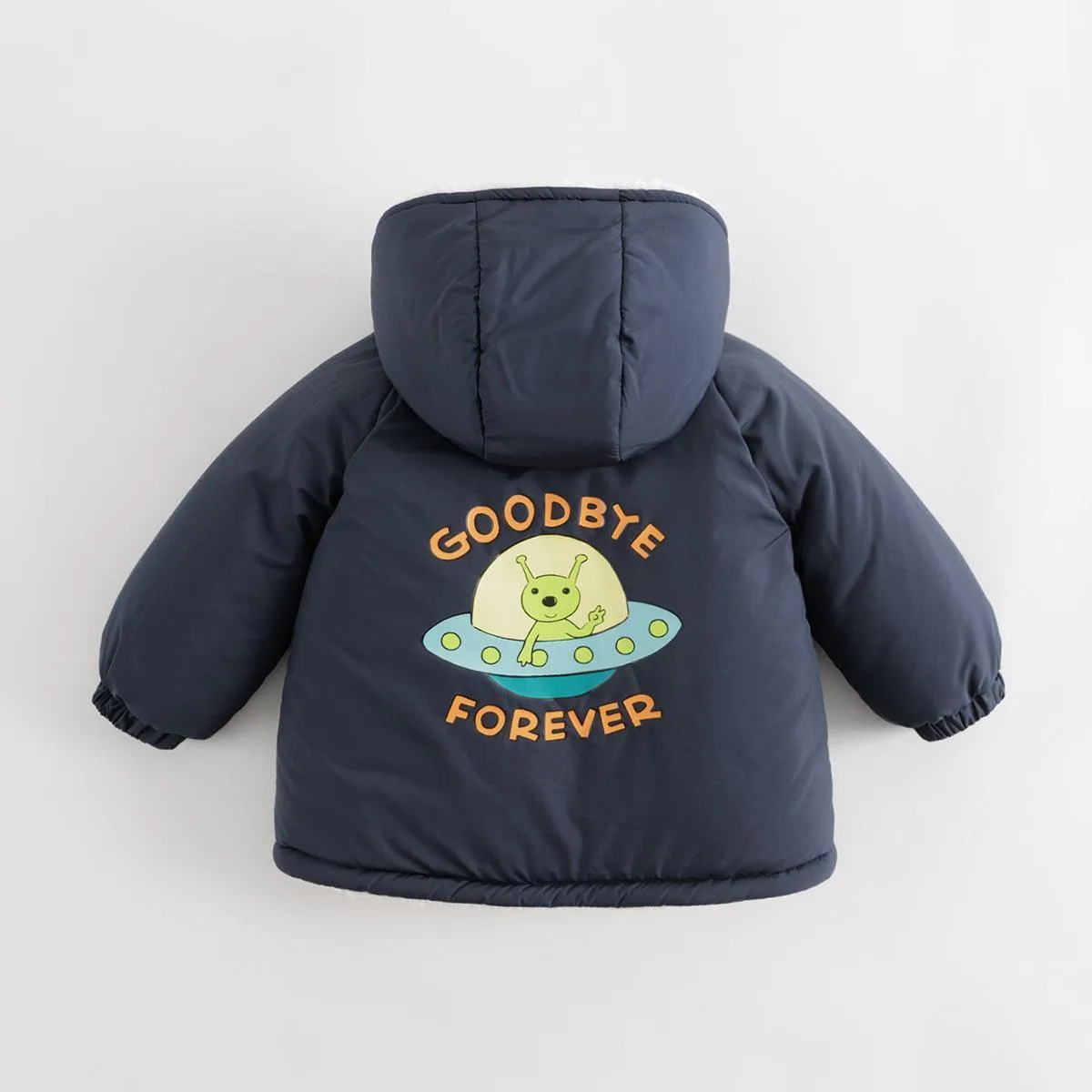 MARC & JANIE Boys Girls Hooded Padded Jacket 231182