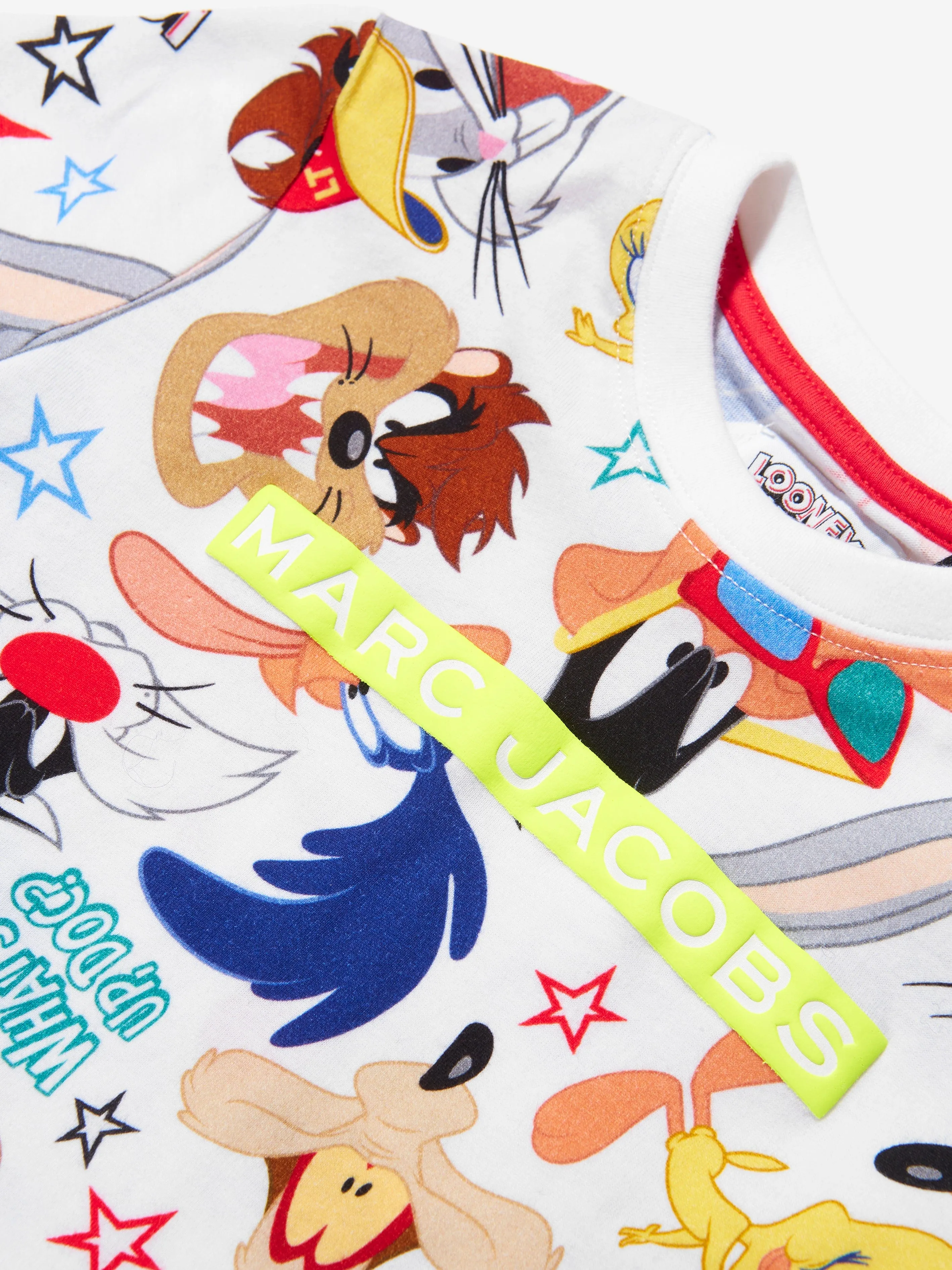 MARC JACOBS Kids Looney Tunes T-Shirt in White