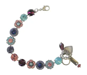 Mariana Cotton Candy Crystal Bracelet