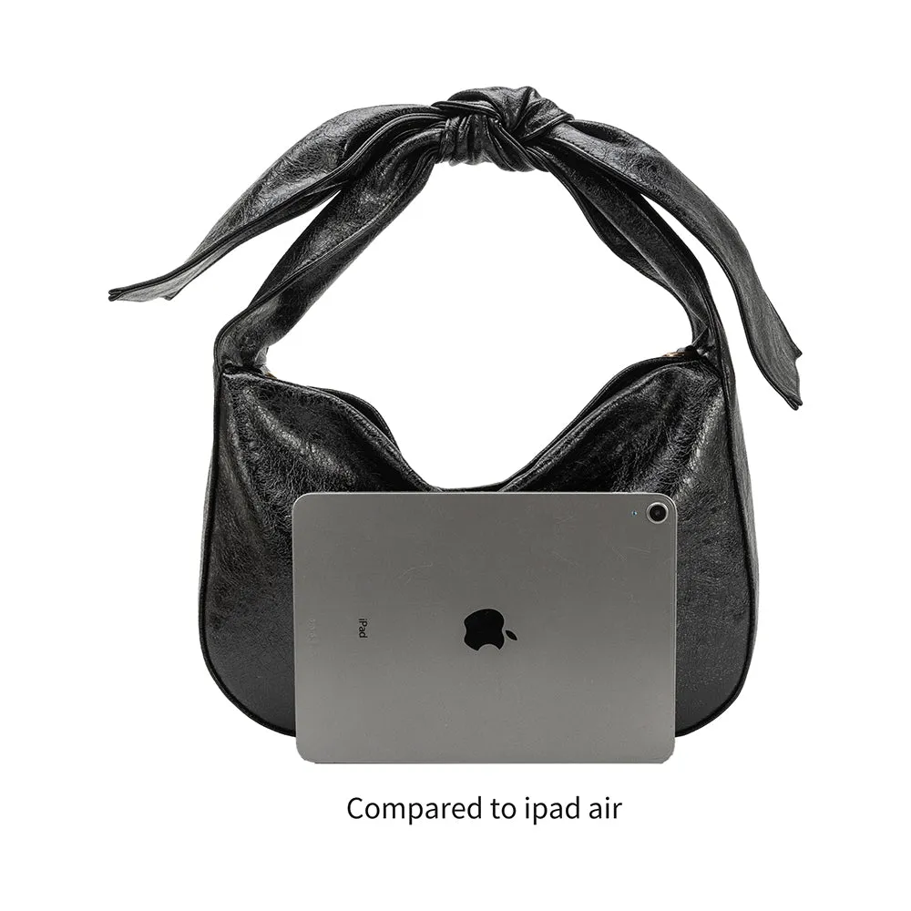 Marni Beige Crinkle Bow Crossbody Bag - FINAL SALE