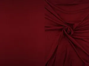 Maroon Jersey Knit Stretched Fabric Headwrap