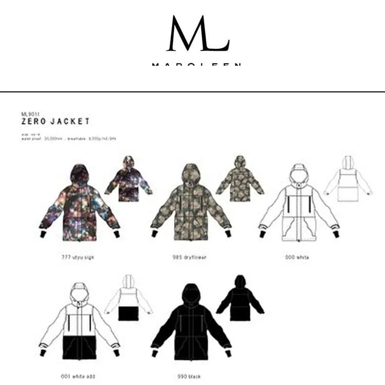 MARQLEEN ZERO JACKET (Japanese Brand) ML9011-985 [Unisex]