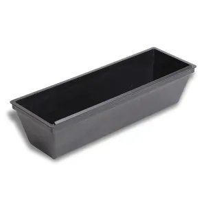 Marshalltown Handi-Pan Mud Pan With Built-In Wipe Blade, 14-1/4" Top, 12-1/8"