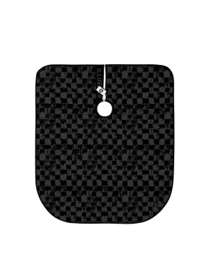 Matte Black Painted Checks PRO Cape