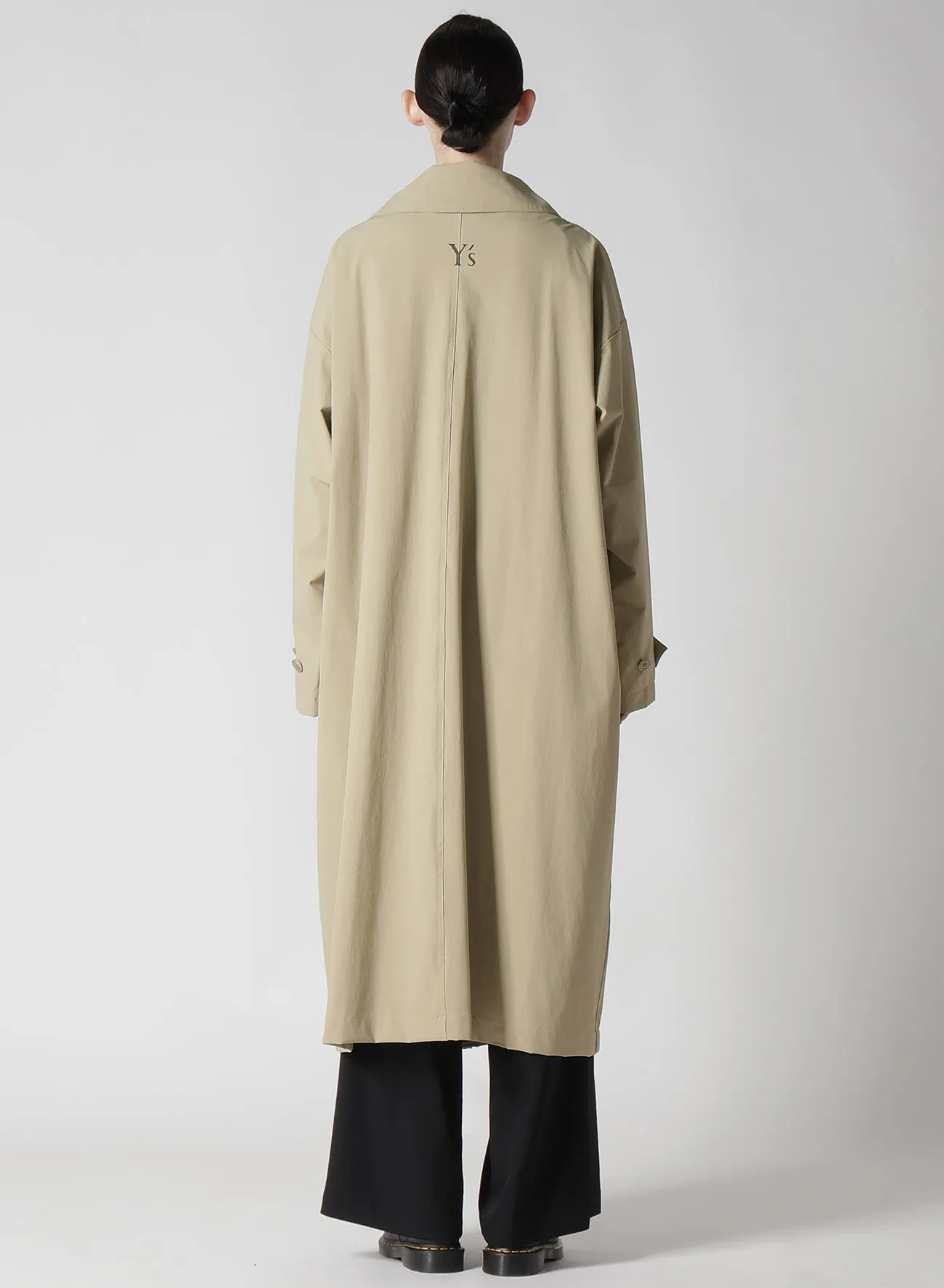 MATTE NYLON WEATHER BIG COAT