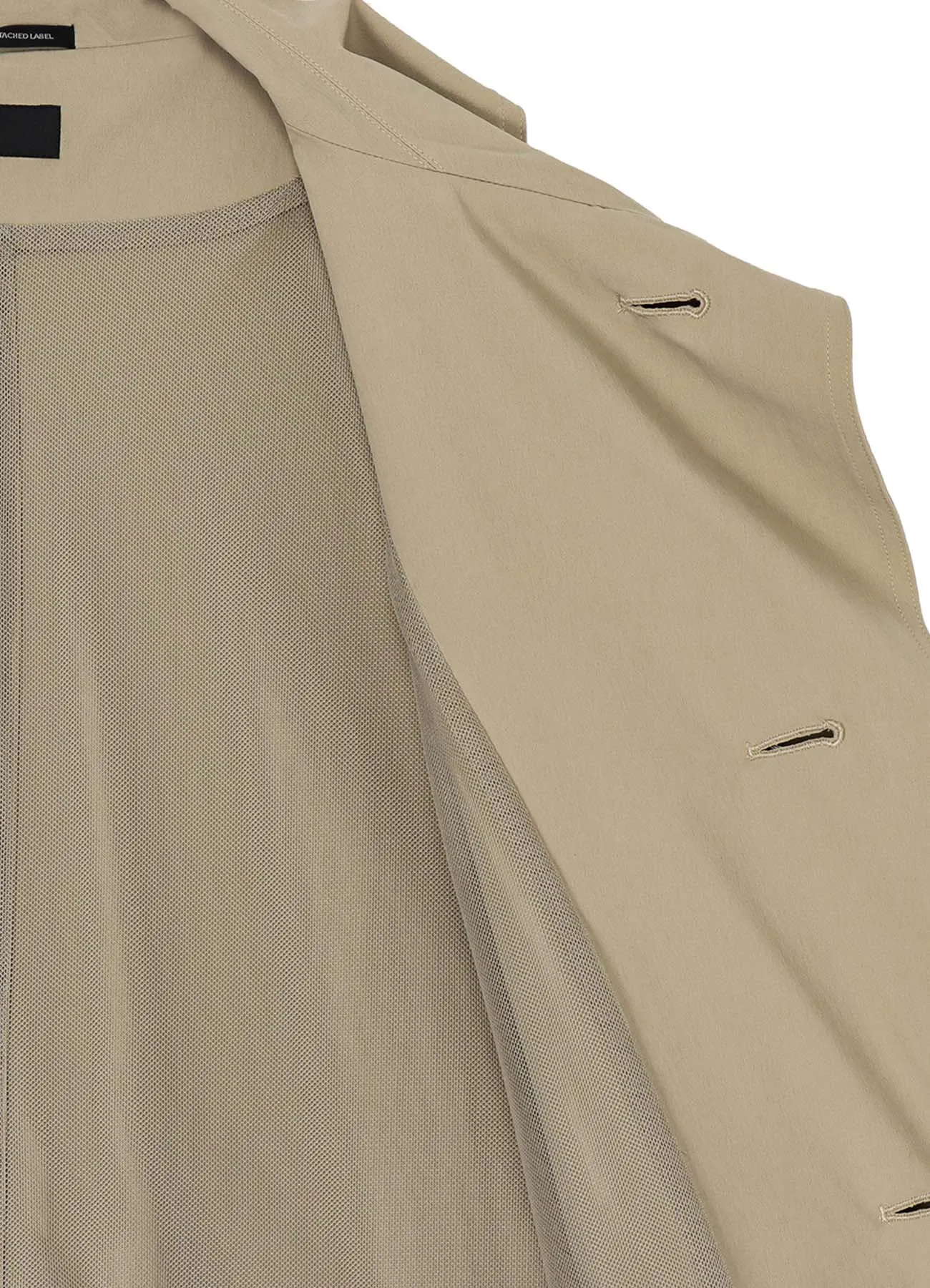 MATTE NYLON WEATHER BIG COAT