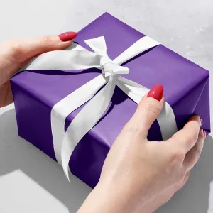 Matte Purple Gift Wrap