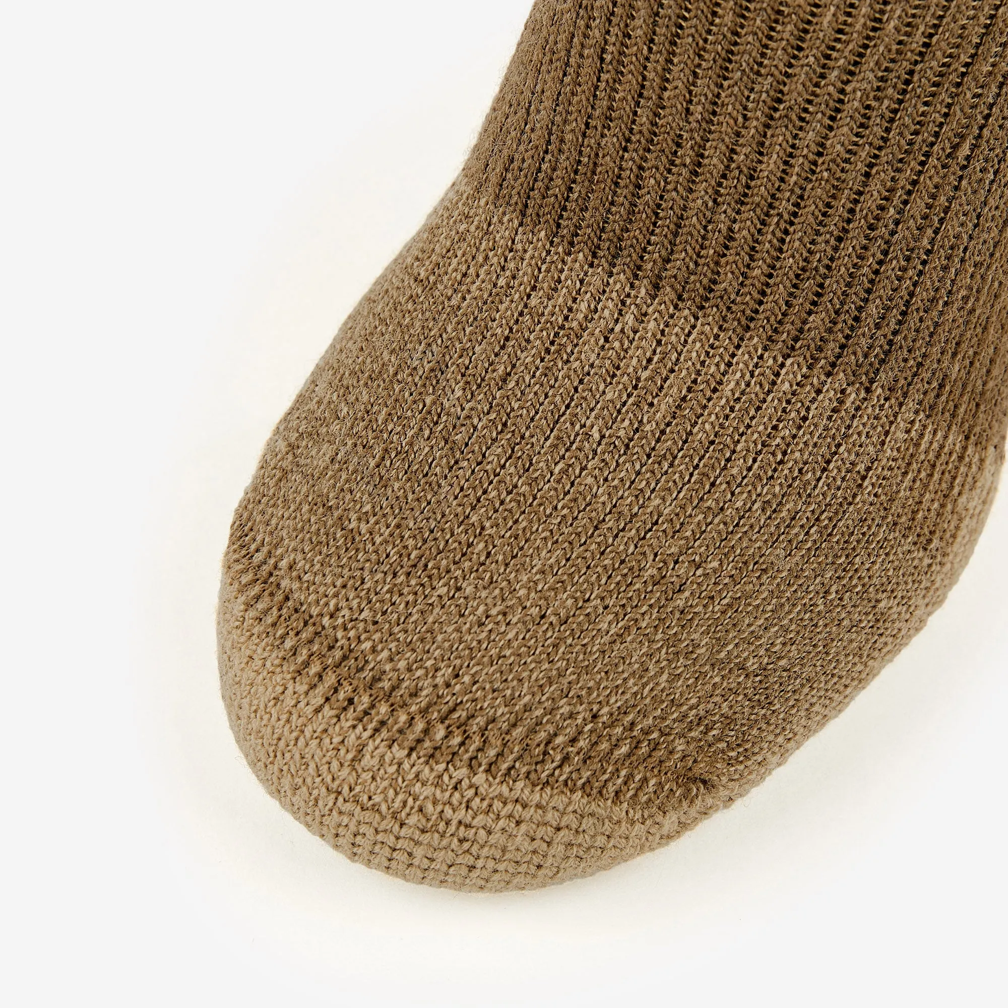 Maximum Cushion Over-Calf Extreme Cold Socks | EXCOU | 60% Worsted Wool & 100% Wool Toe