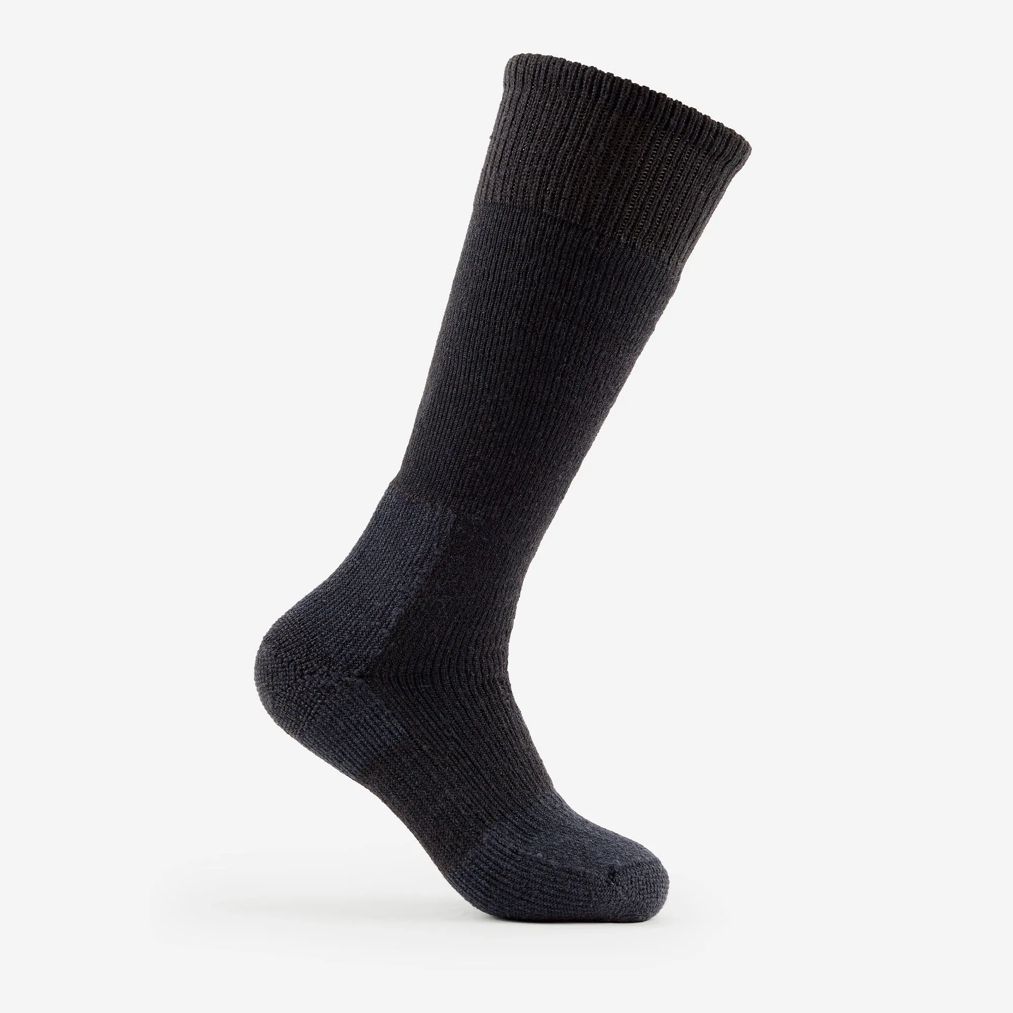 Maximum Cushion Over-Calf Extreme Cold Socks | EXCOU | 60% Worsted Wool & 100% Wool Toe