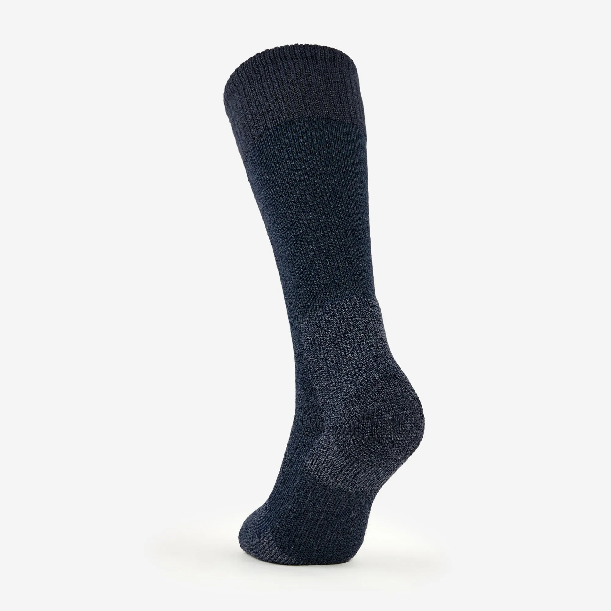 Maximum Cushion Over-Calf Extreme Cold Socks | EXCOU | 60% Worsted Wool & 100% Wool Toe