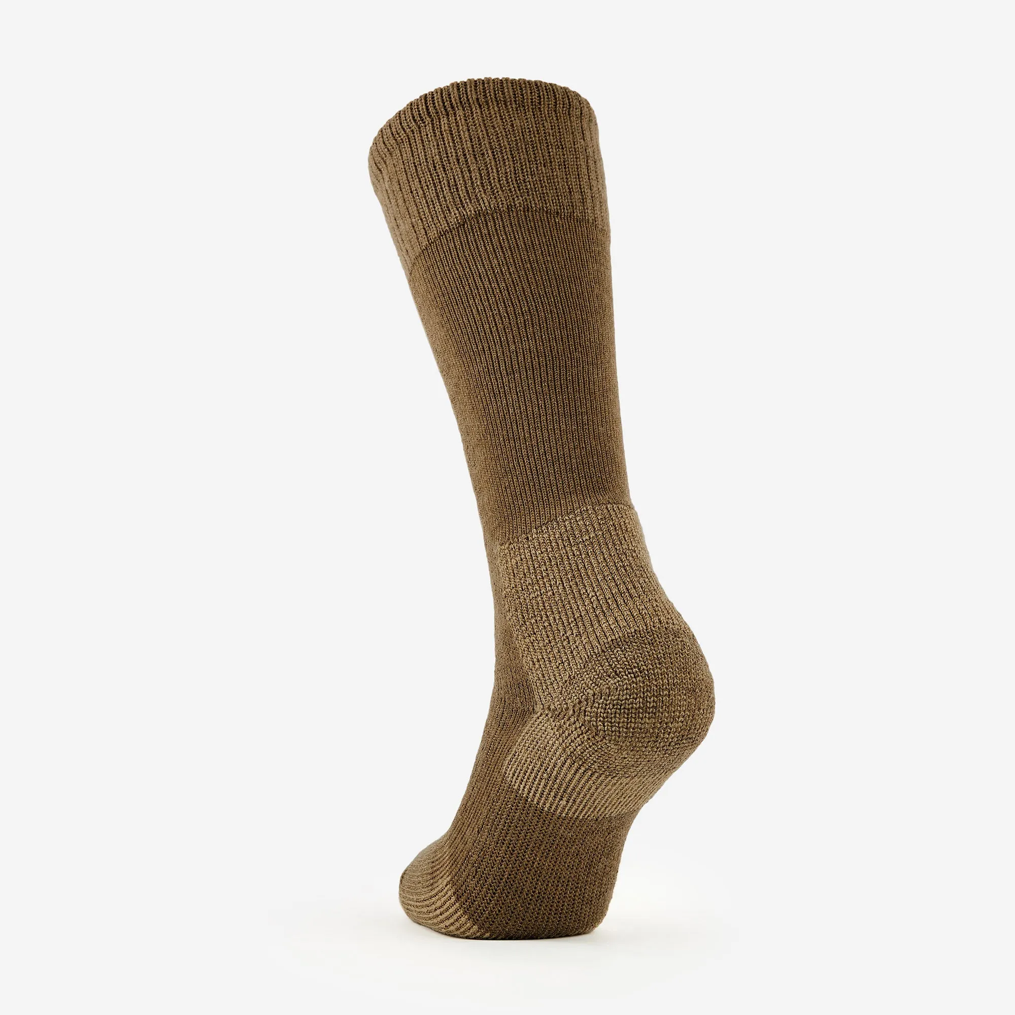 Maximum Cushion Over-Calf Extreme Cold Socks | EXCOU | 60% Worsted Wool & 100% Wool Toe