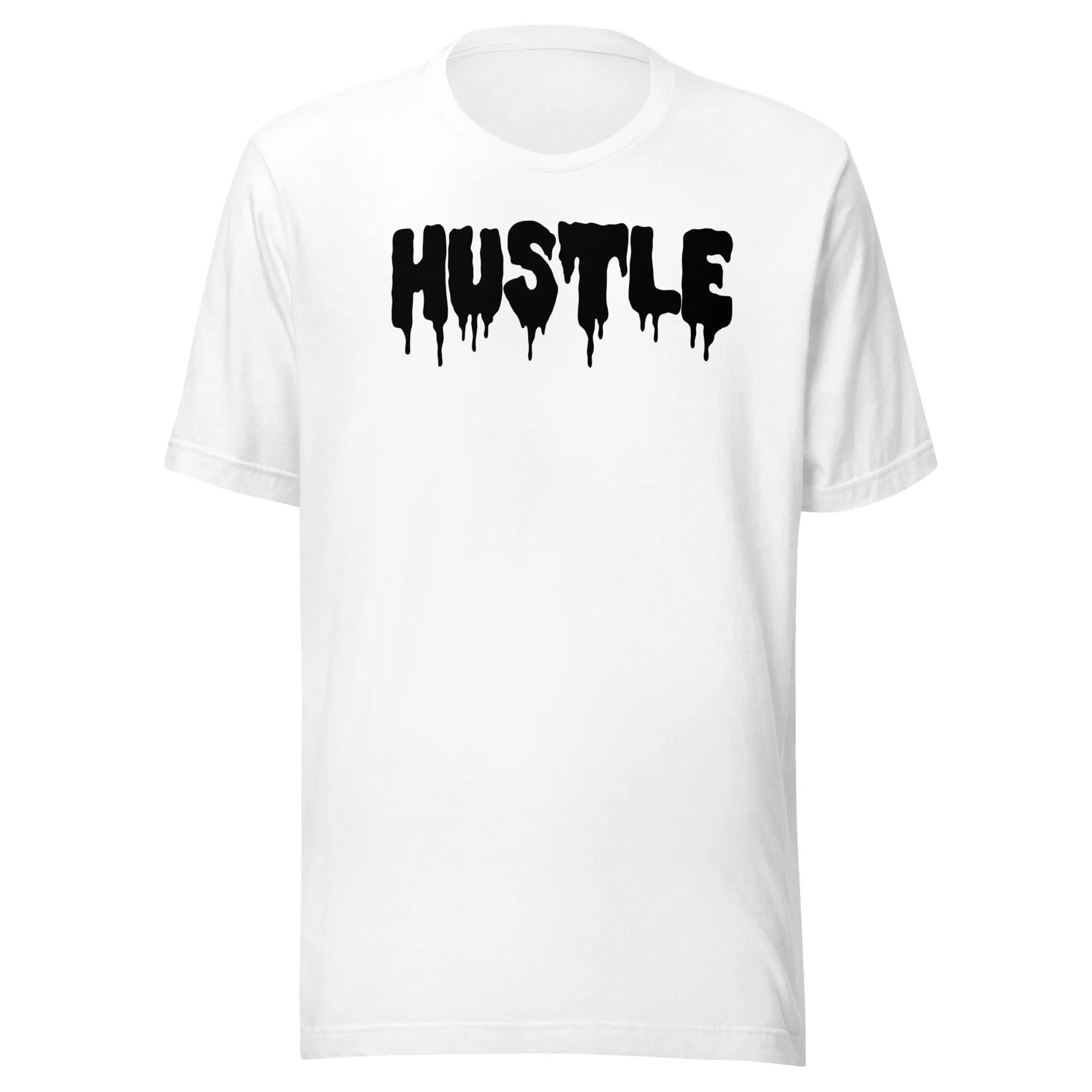 Melting Hustle T-Shirt  Short Sleeve Unisex DTG Top