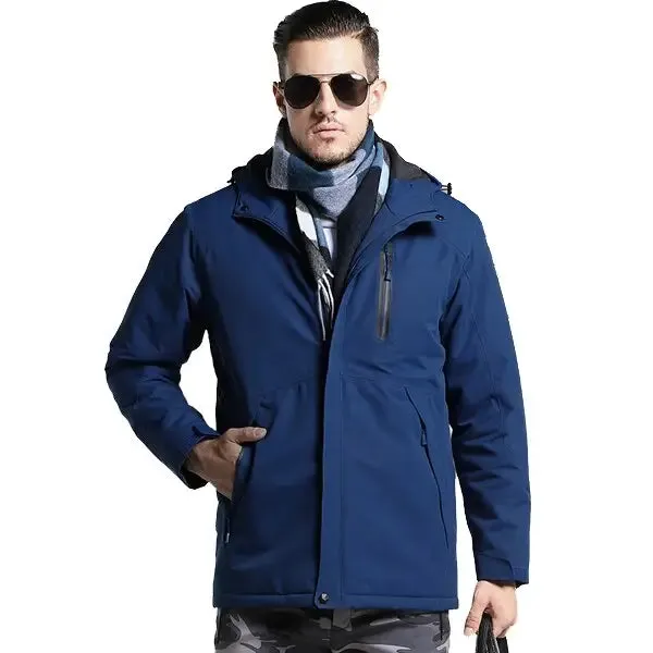 Men & women winter usb infrared heating cotton jacket outdoor camping