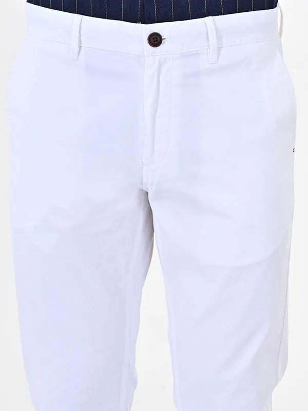 Men Brooklyn Fit Cotton Stretch Trouser