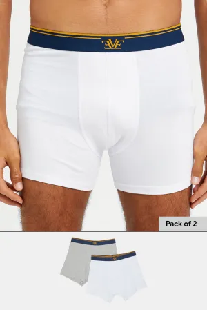 Men Grey And White Hipster Set (Pack Of 2)