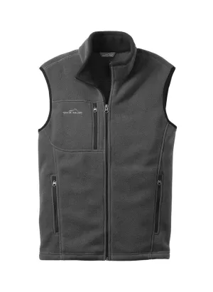 Men&#x27;s Eddie Bauer Grey Steel Fleece Vest EB204
