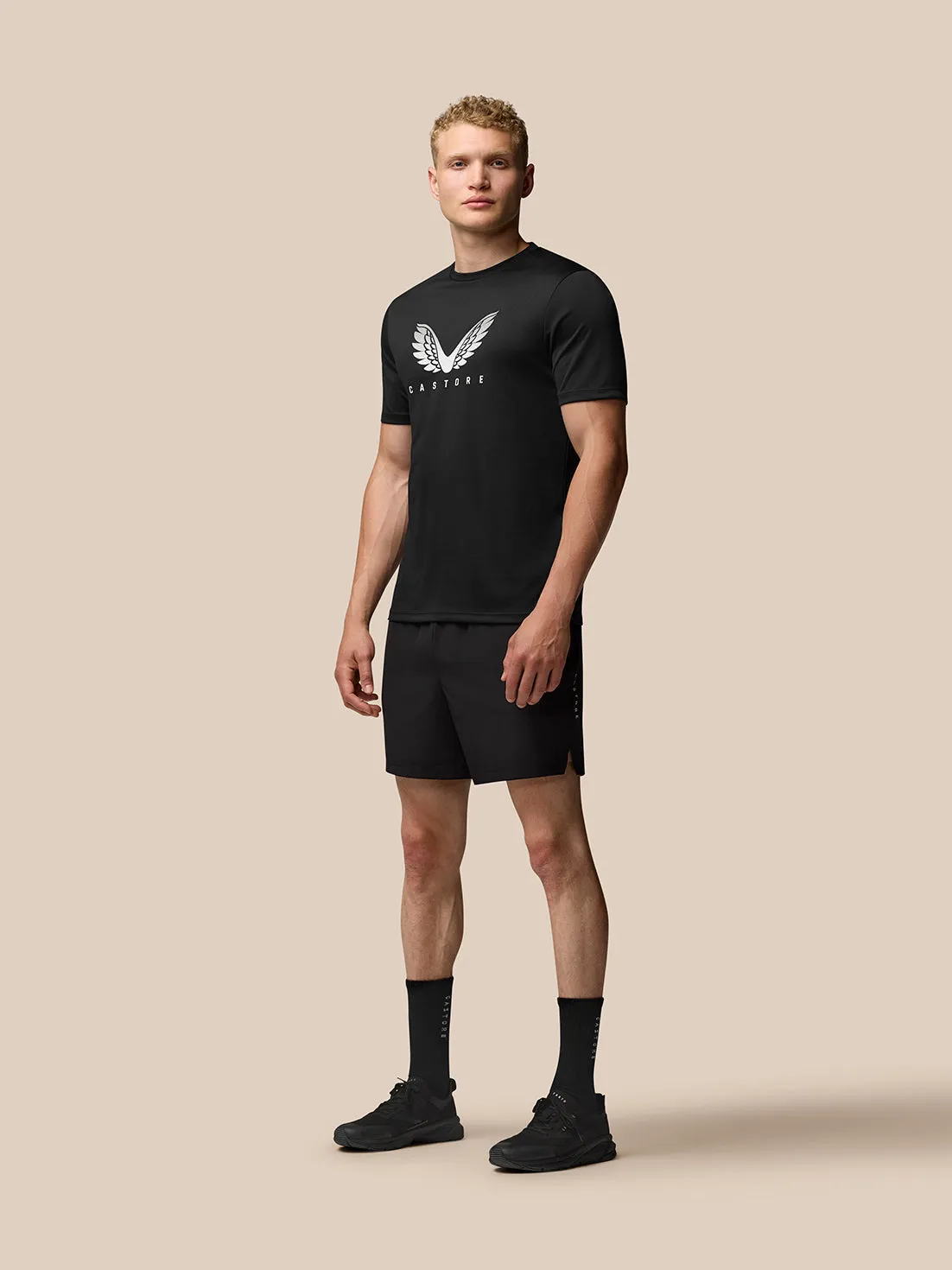 Men's Adapt Short Sleeve Graphic T Shirt - Black