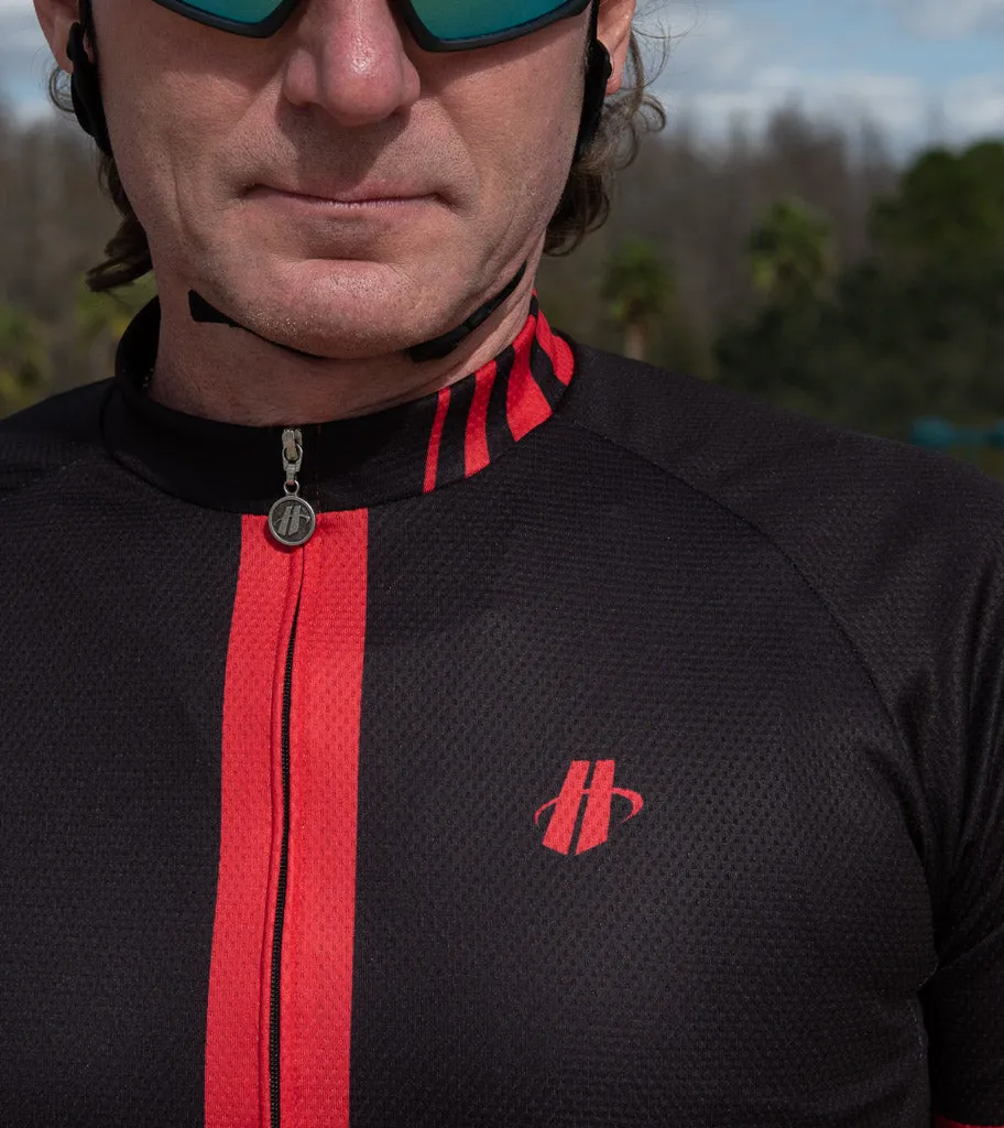 Men's Axis Club Short Sleeve Jersey - Momentum Black