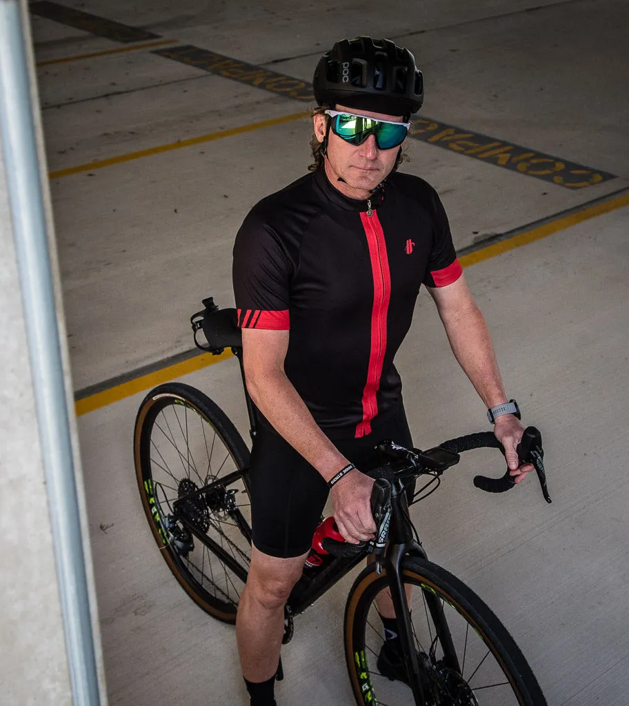 Men's Axis Club Short Sleeve Jersey - Momentum Black