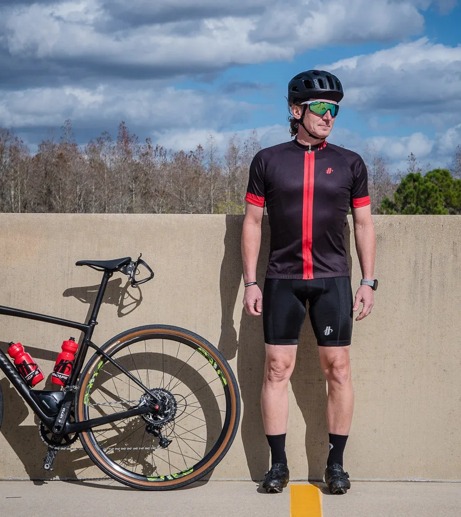 Men's Axis Club Short Sleeve Jersey - Momentum Black