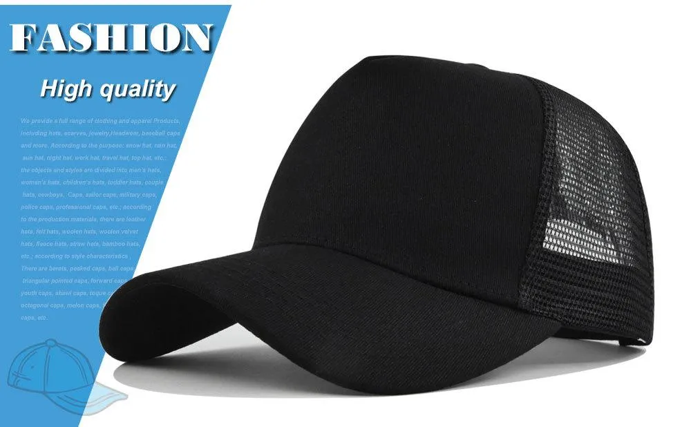 Men's Breathable Solid Color Baseball Cap 22022549YM