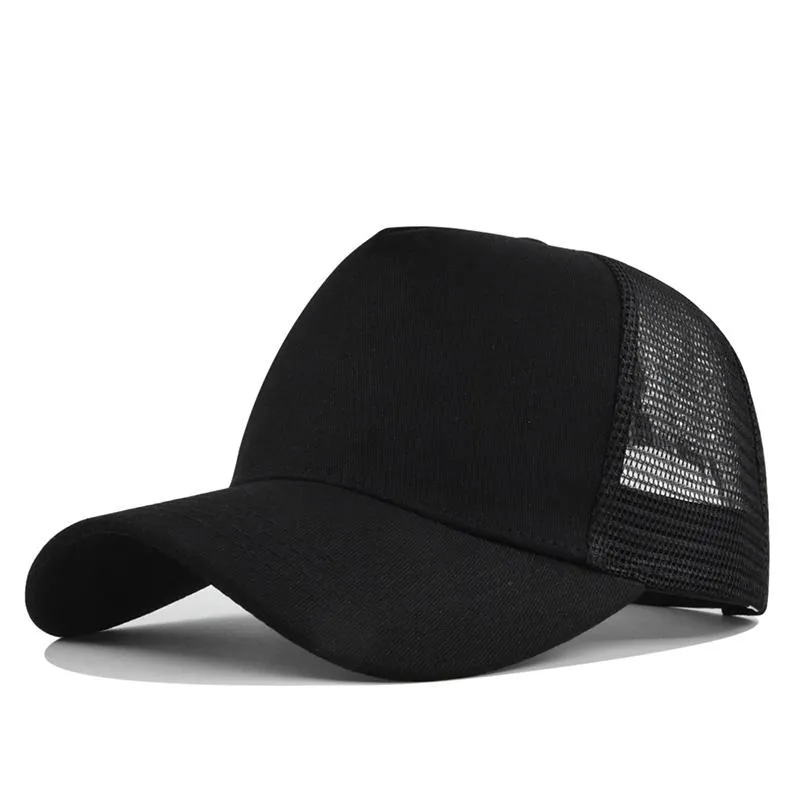 Men's Breathable Solid Color Baseball Cap 22022549YM