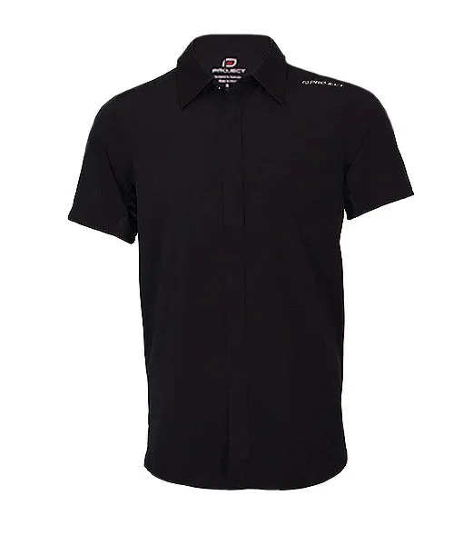 Men's Button Up Shirt - Black