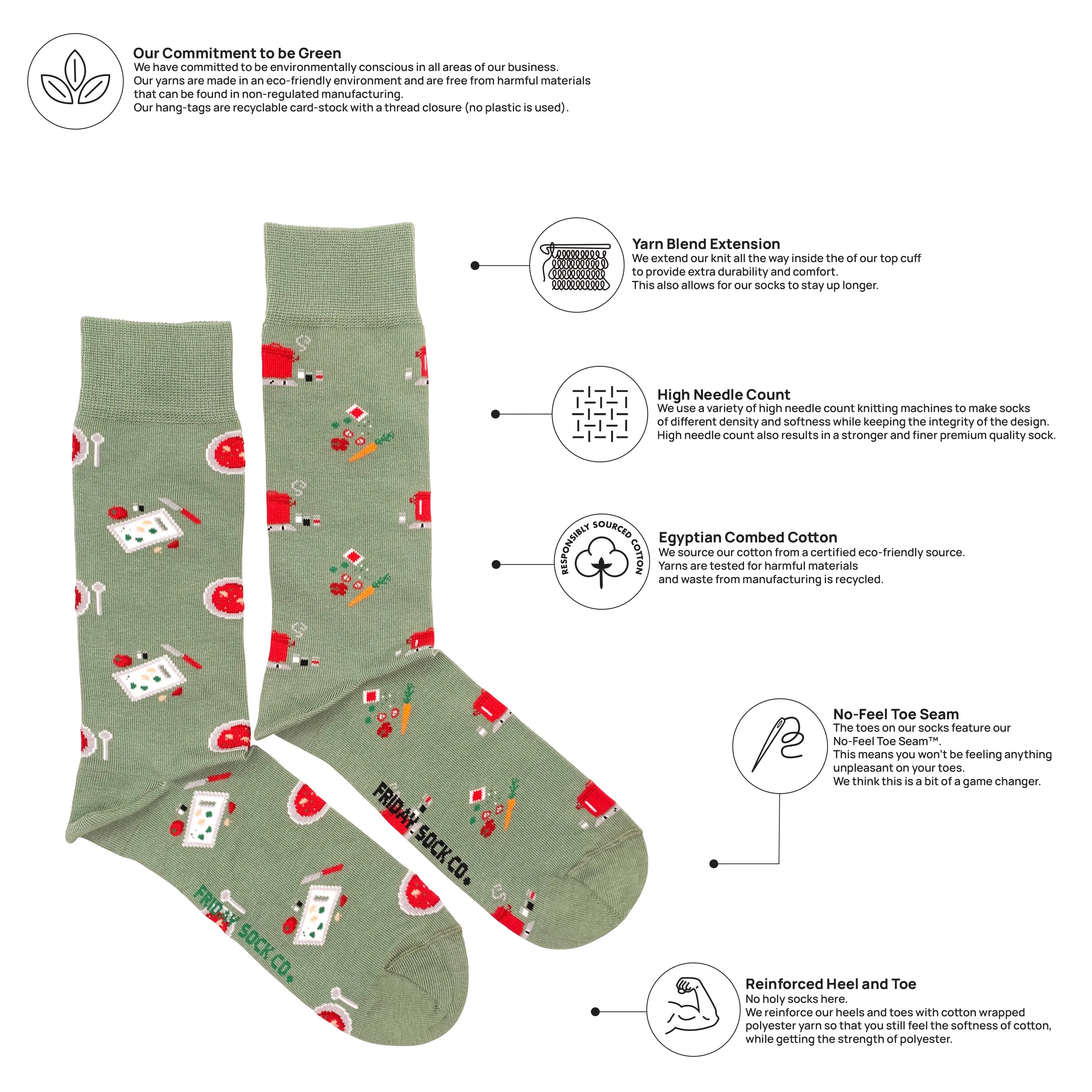 Men's Cooking Soup Socks