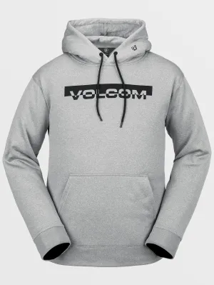 Mens Core Hydro Fleece Hoodie - Heather Grey