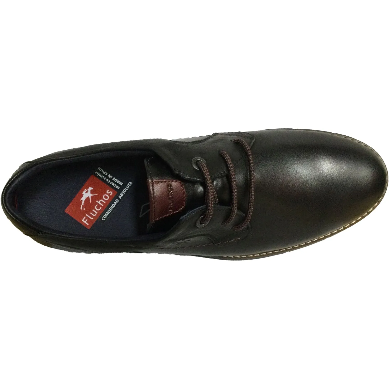 Men's Fluchos Kiro Black Leather