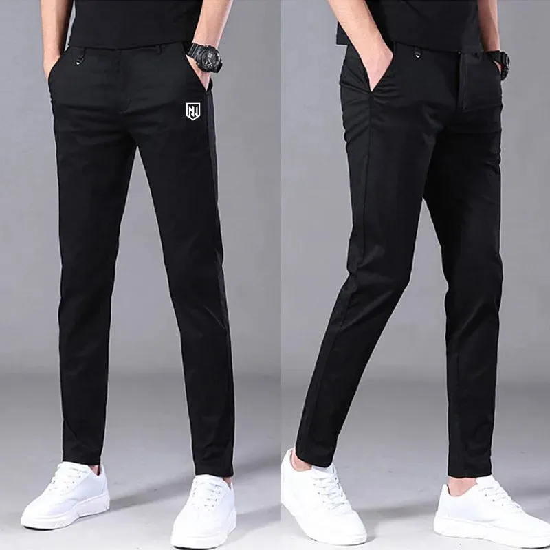 Men's Golf Wear Spring Elastic Golf Pants Fashionable Mens Long Pants Golf Wear Men Trouse
