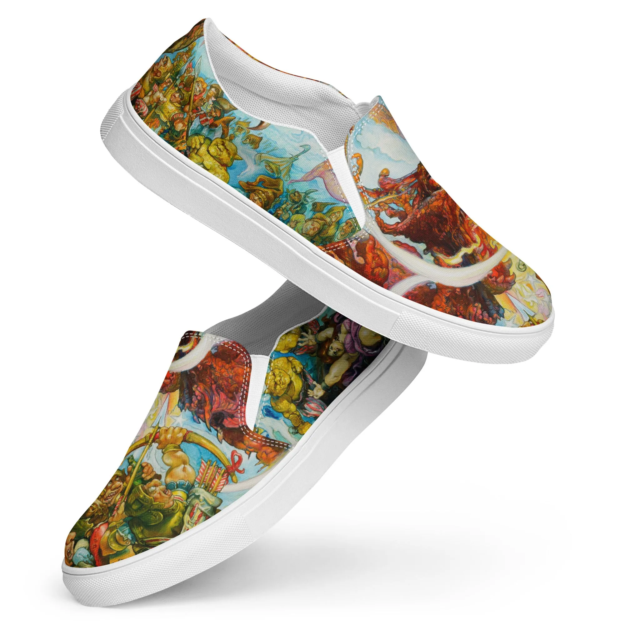 Men's Guards! Guards! Slip-on canvas shoes *US SIZES SHOWN! USE CHART!