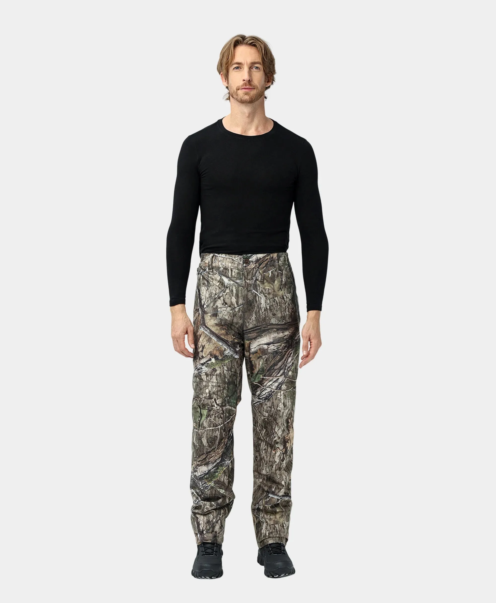 Men's Heated Hunting Pants - Camouflage, Mossy Oak Country DNA
