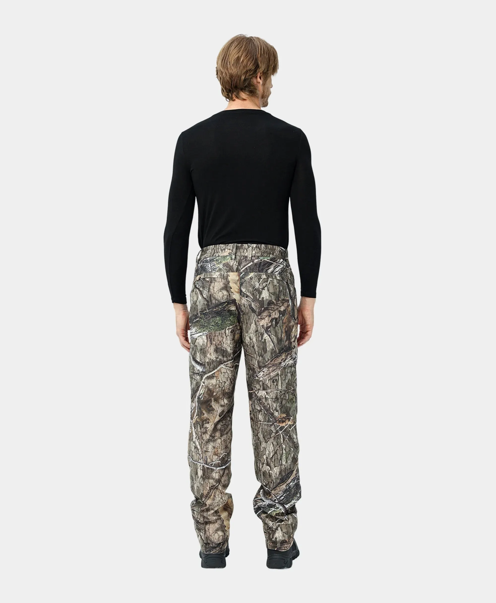 Men's Heated Hunting Pants - Camouflage, Mossy Oak Country DNA