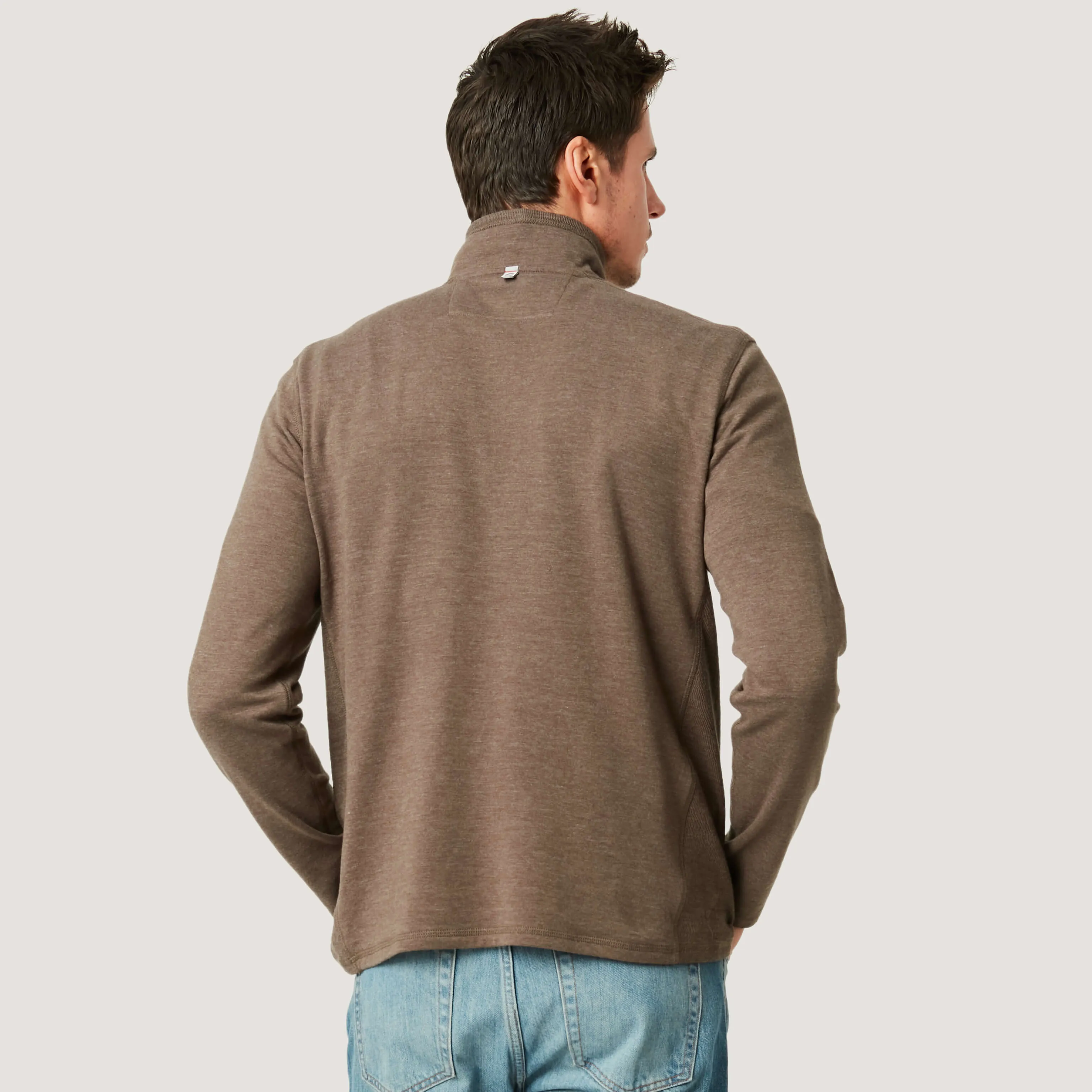 Men's Heritage Knit 1/4 Zip Mock