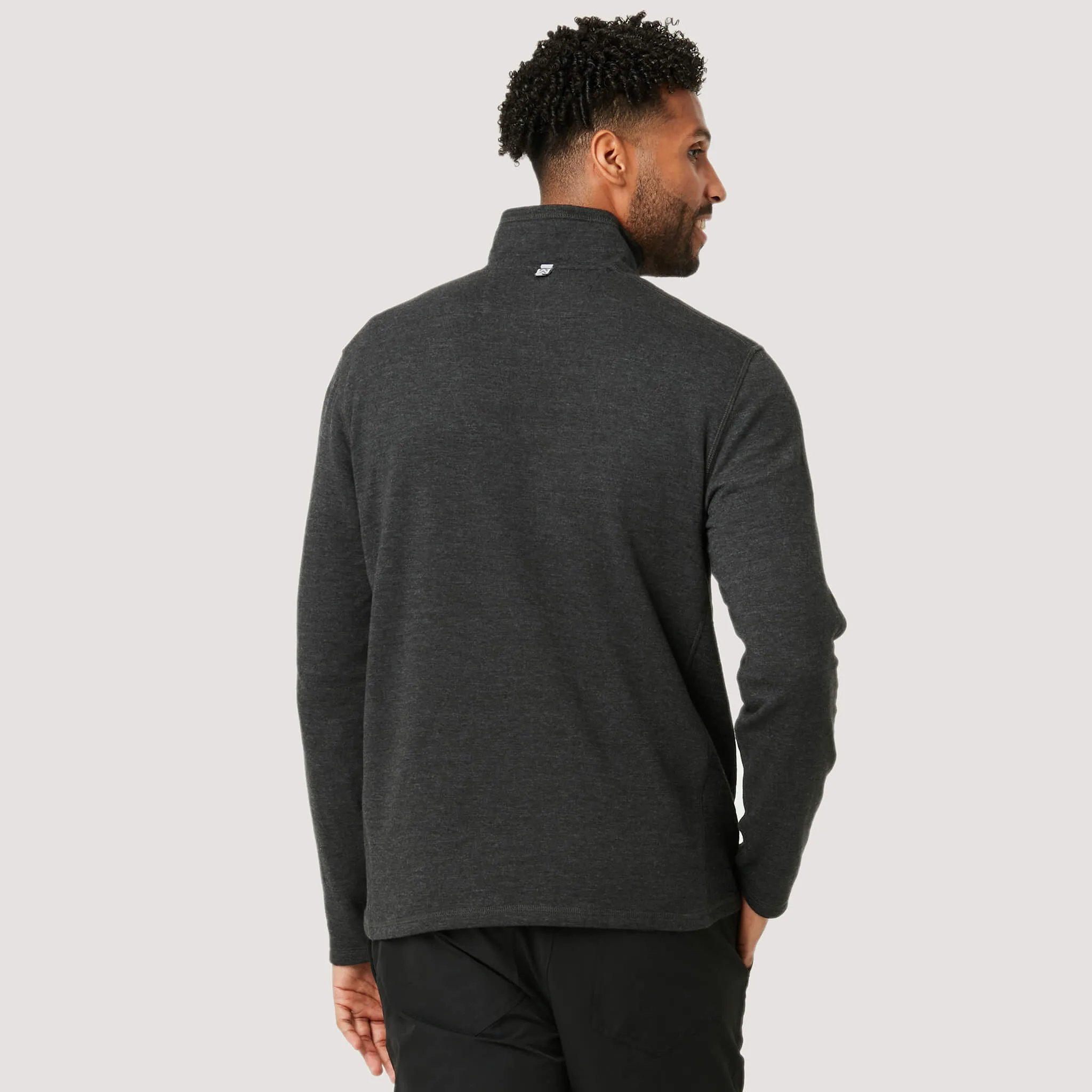 Men's Heritage Knit 1/4 Zip Mock